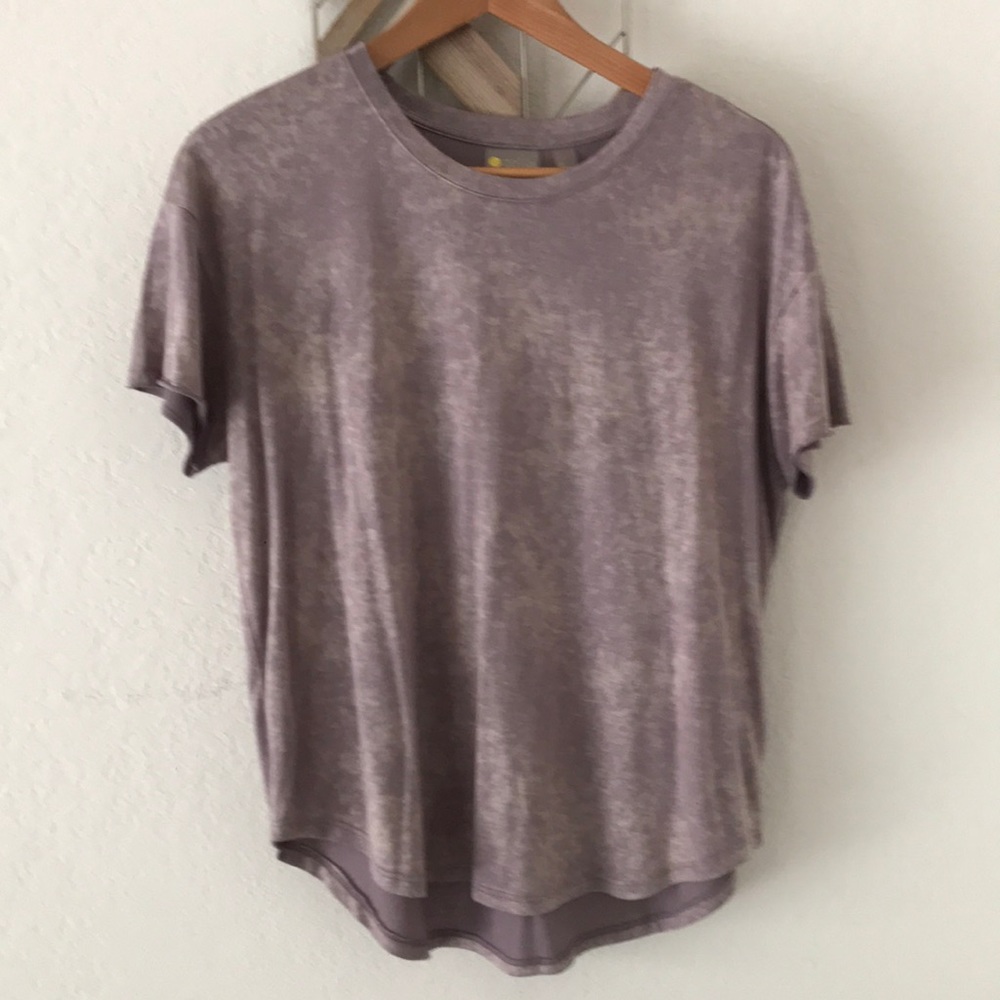 Zella modal marbled short sleeve shirt